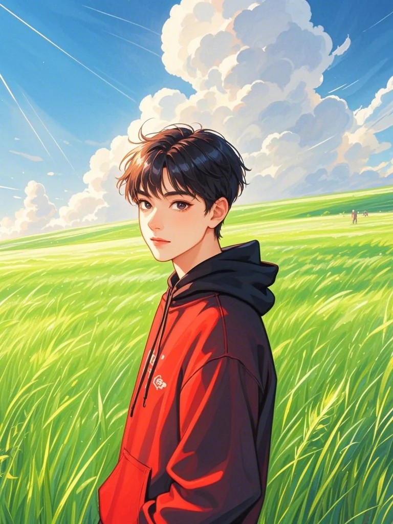 洪灾来临时，男友一心等在商场零元购的青梅已完结